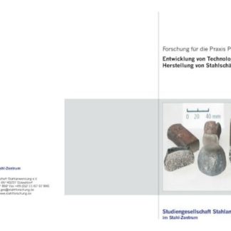 Fostabericht P 431 - Entwicklung von Technologien zur Herstellung von Stahlschäumen