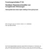Fostabericht P 724 - Handlaser-Reperaturschweißen von formgebenden Werkzeugen
