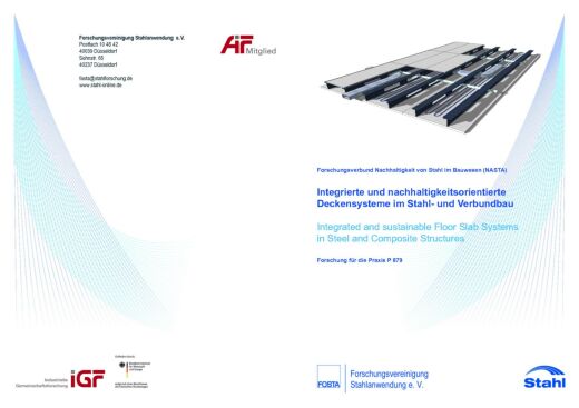 Fostabericht P 879 - Integrierte und nachhaltigkeitsorientierte Decksysteme im Stahl- und Verbundbau