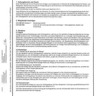 Stahl-Eisen-Betriebsblatt (SEB) 086 001 - Richtlinien für die Abnahme