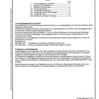 Stahl-Eisen-Betriebsblatt (SEB) 666 056 - Lasthebemagnete SEB - Technische Anforderungen