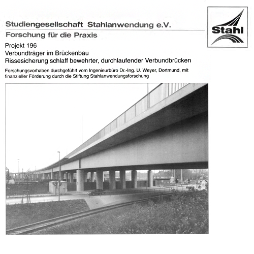 Fostabericht P 196 - Verbundträger im Brückenbau Rissesicherung schlaff bewehrter, durchlaufender Verbundbrücken
